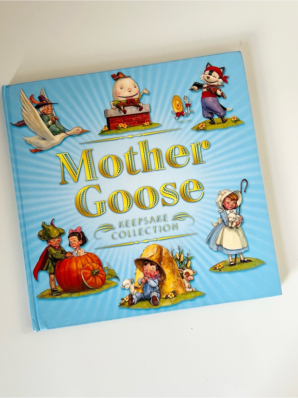 Mother Goose Keepsake Collection Blue Children's Book